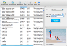 Mac Graphic Converter, batch convert images files and resize photos